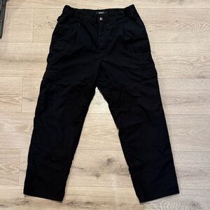 5.11 Tactical Men's Black Cargo Pants
